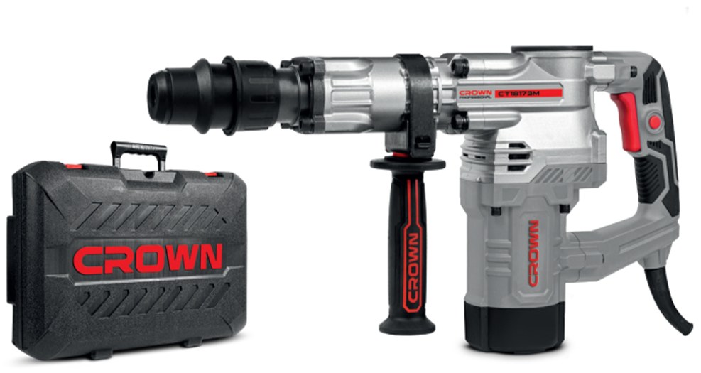 Відбійний молоток CROWN CT18173M BMC, 1300 Вт, 20 Дж CT18173MBMC