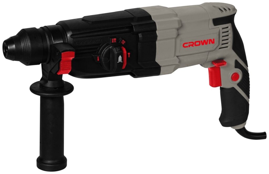 Перфоратор CROWN CT18212 BMC, 900 Вт, 28 мм, 3.4 Дж CT18212 BMC