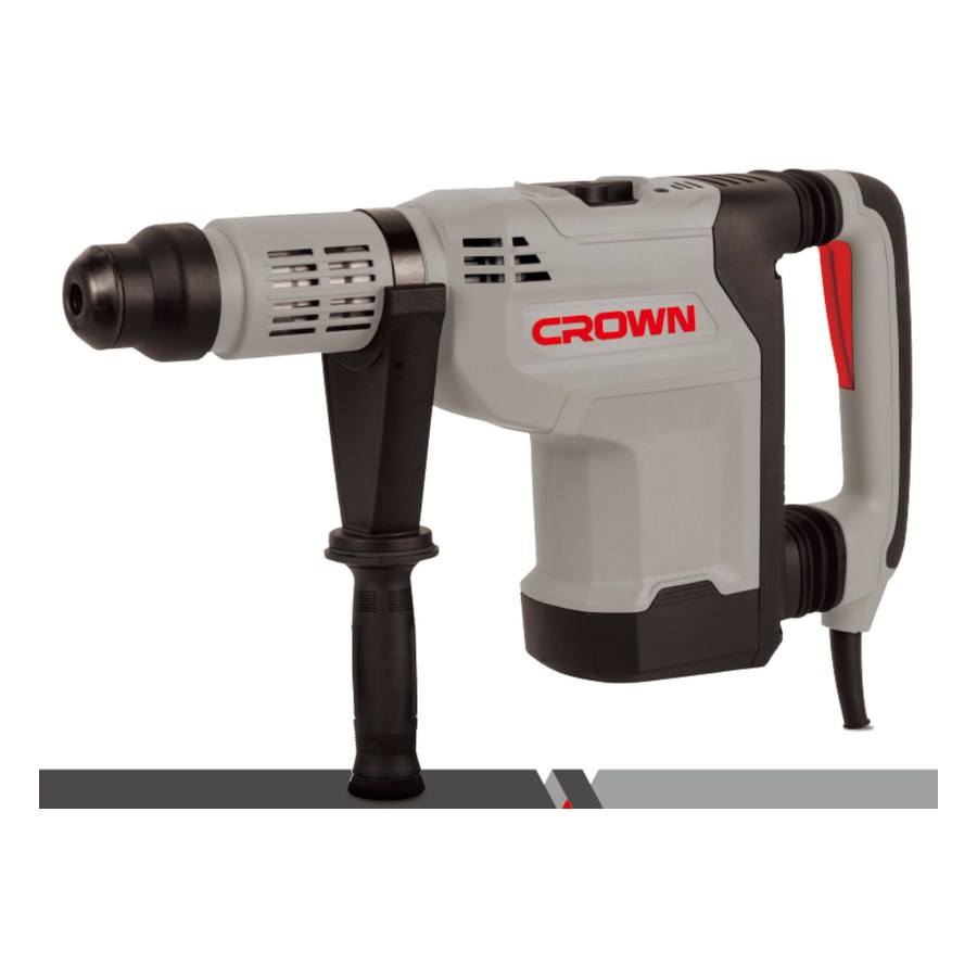 Перфоратор CROWN CT18242 BMC, 1500 Вт, 45 мм, 15 Дж CT18242 BMC