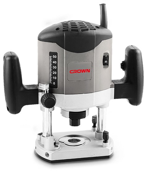 Вертикальний фрезер CROWN CT11012, 1050 Вт, 8 мм CT11012
