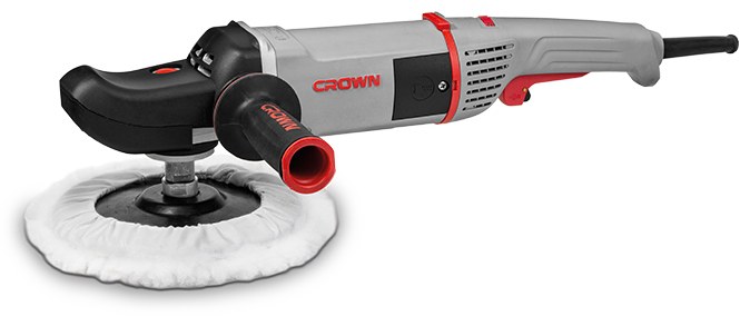 Полірувальна машина CROWN CT13528, 1500 Вт, 180 мм CT13528