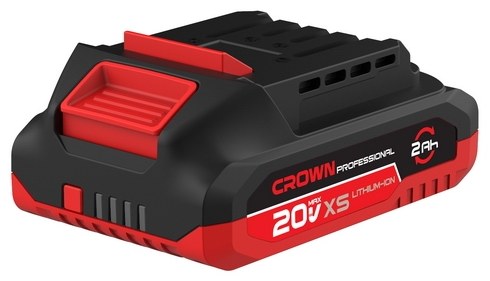 Акумуляторна батарея CROWN CAB202025XS CB, 20 В, 2,0 А·год, 40 Вт·год, Li-ion