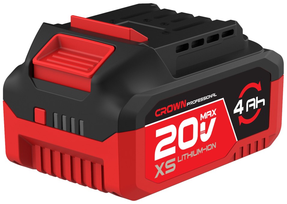 Акумуляторна батарея CROWN CAB204026XS CB, 20 В, 4.0 А·год