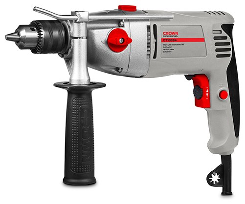 Ударний дриль CROWN CT10034, 1050 Вт, 13 мм CT10034