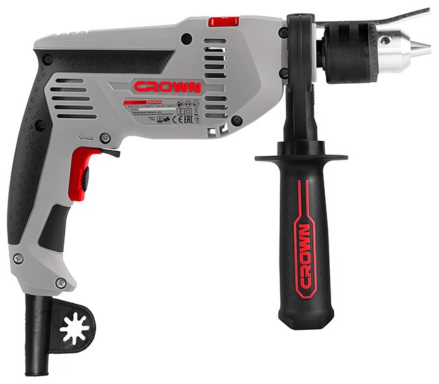 Ударний дриль CROWN CT10128, 600 Вт, 13 мм CT10128
