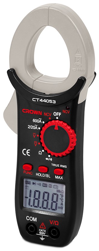 Цифрові струмовимірювальні кліщі CROWN CT44053, 600 В CT44053